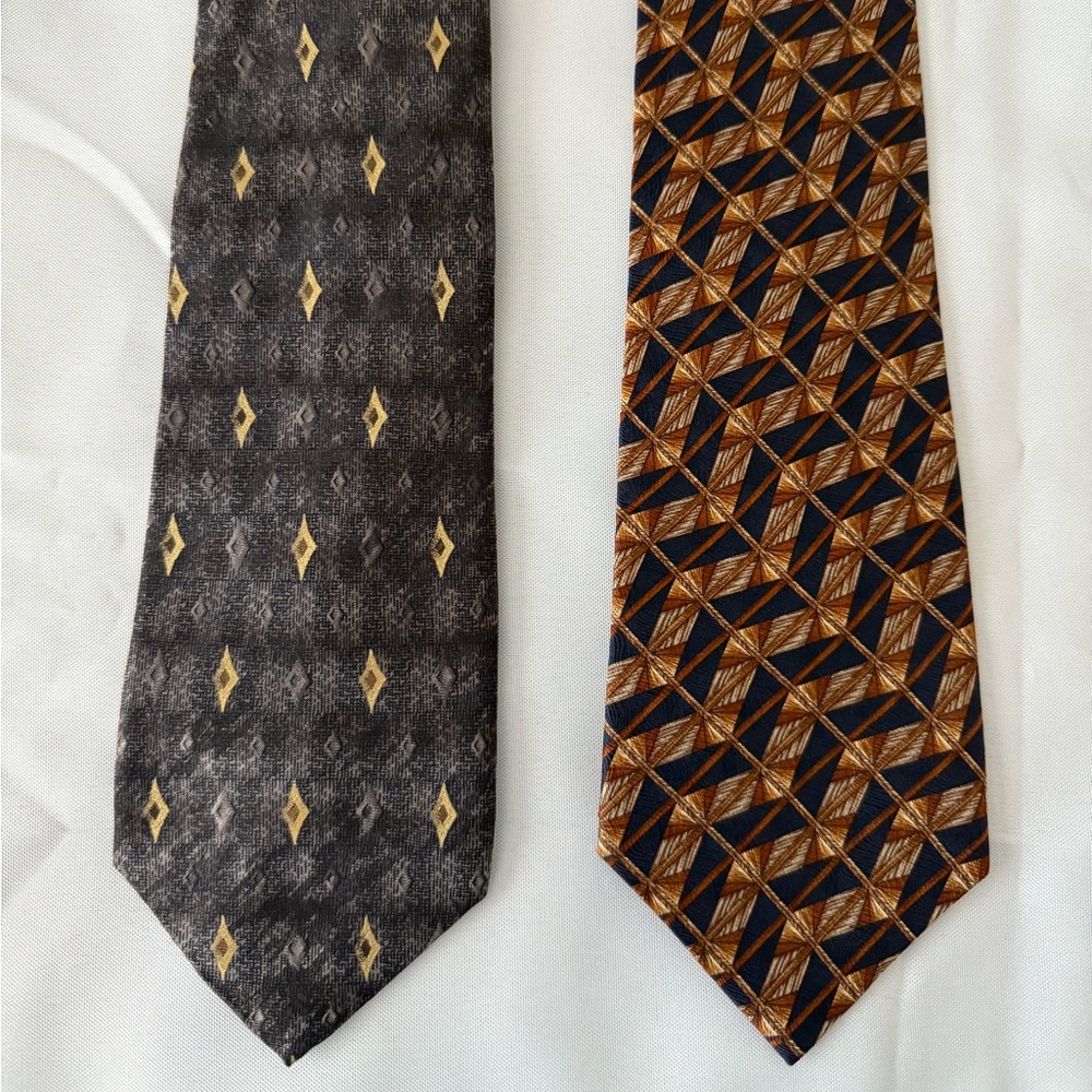 2 Men’s Silk Ties